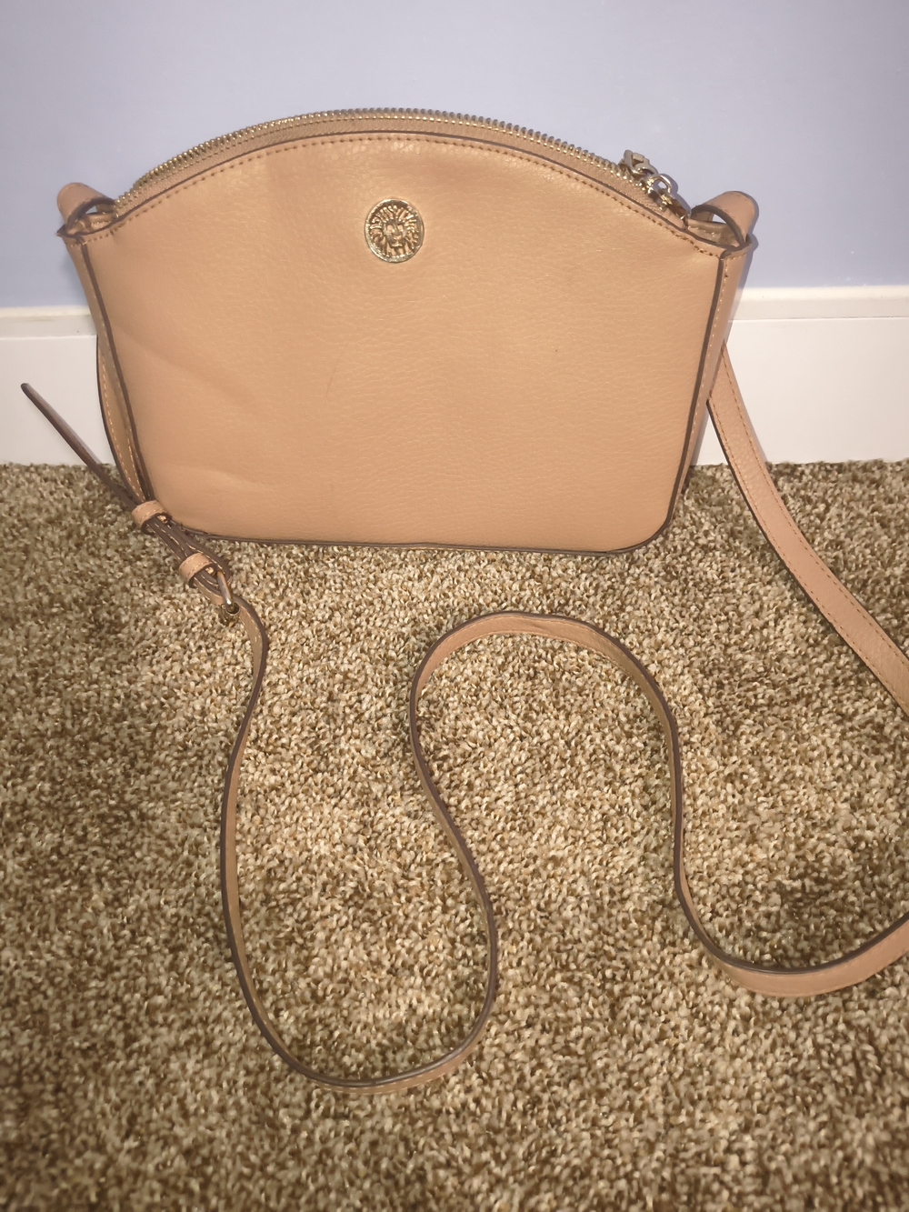 Anne Klein Crossbody Bag in Peach
